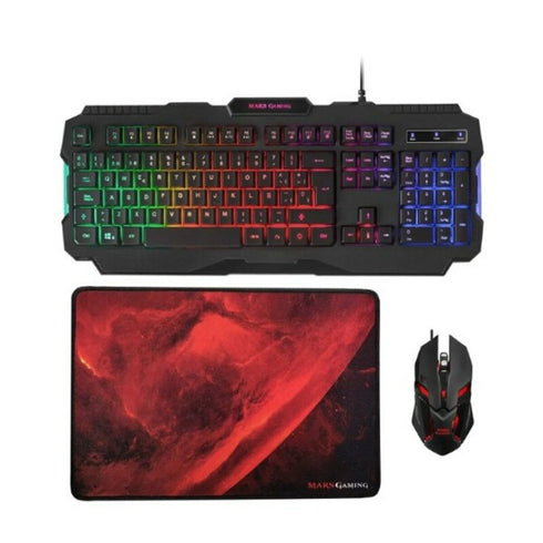 Teclado y Ratón Gaming Mars Gaming MCP118