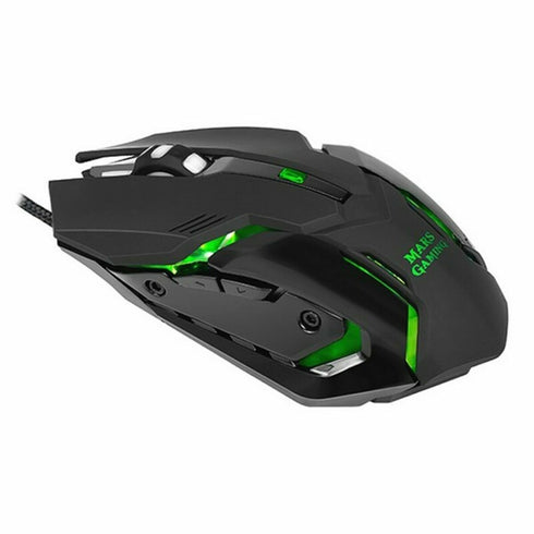 Ratón Gaming Mars Gaming MRM0 4000 DPI Negro