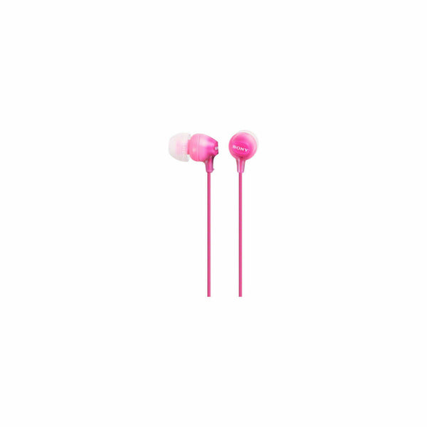 Auriculares con Micrófono Sony MDREX15LPPI Rosa