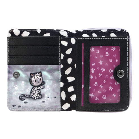 Cartera Gorjuss Smitten kitten Negro Blanco (10 x 13 x 2,5 cm)