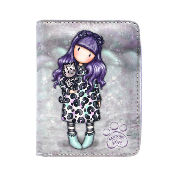 Cartera Gorjuss Smitten kitten Negro Blanco (10 x 13 x 2,5 cm)