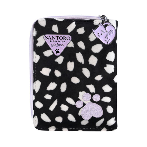 Cartera Gorjuss Smitten kitten Negro Blanco (10 x 13 x 2,5 cm)