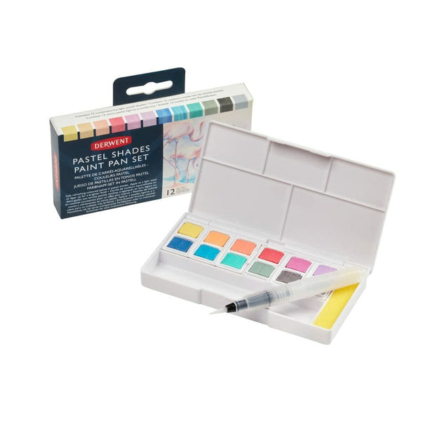 Set de Pinturas Acuarela DERWENT 12 colores