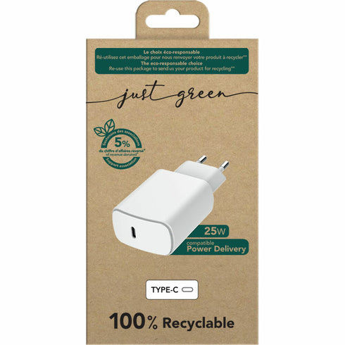 Base de carga BigBen Connected JGCS1USBC25WW USB-C