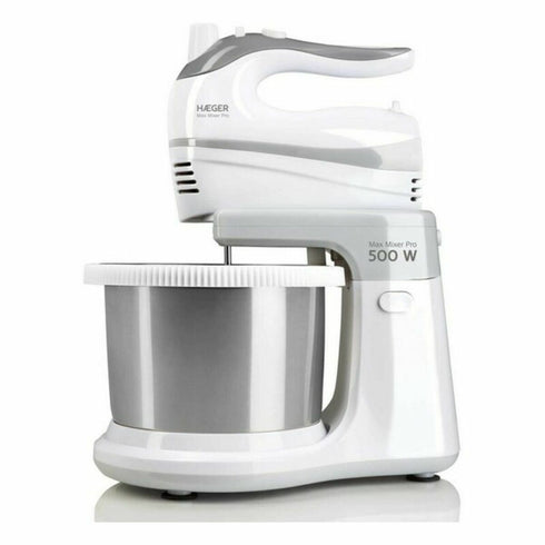 Batidora-Amasadora con Bol Haeger BL-5BW.009A MAX MIXER PRO 3 L 500 W