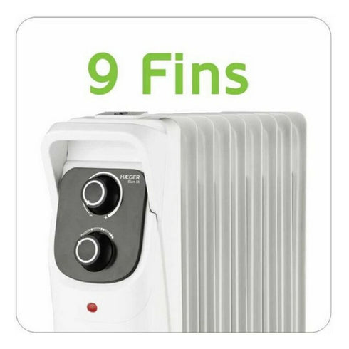 Radiador de Aceite (9 cuerpos) Haeger Elan IX 2000 W