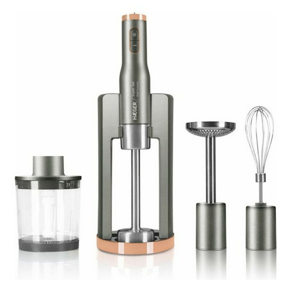 Batidora de Mano Haeger Super Set Gris 800 W