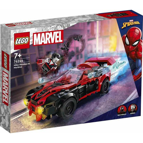 Monopatín Tech Deck Super Heroes Miles Morales vs Morbius 220 Piezas De dedo