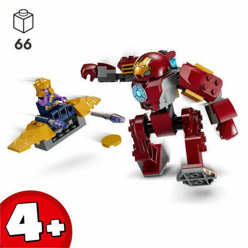 Juego de Construcción Lego Super Heroes Hulkbuster de Iron Man vs. Thanos