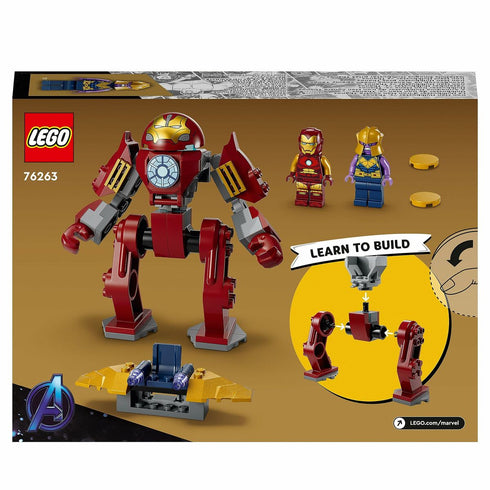 Juego de Construcción Lego Super Heroes Hulkbuster de Iron Man vs. Thanos