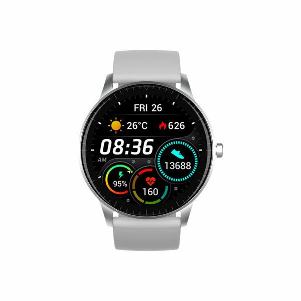 Smartwatch Denver Electronics 116111000350 Gris Plateado 1,28"