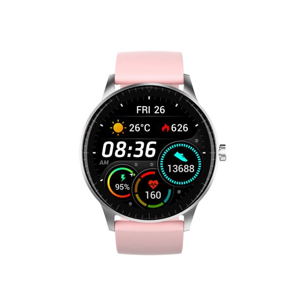 Smartwatch Denver Electronics Rosa Plateado Negro Gris 1,28"