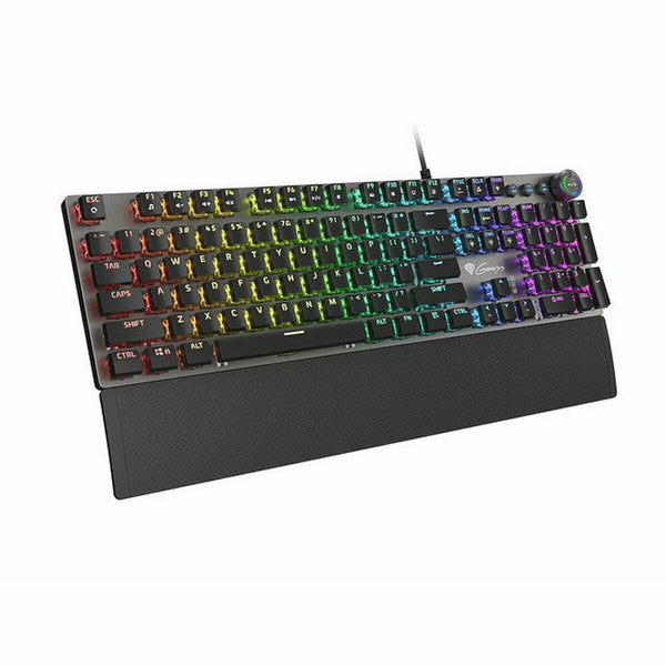 Teclado Gaming Genesis NKG-1822 LED RGB Negro Qwerty Español