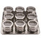 Set de Especieros Magnéticos Masterpro Q2475 50 g (10 Unidades) 23 x 23 x 5 cm (10 pcs)