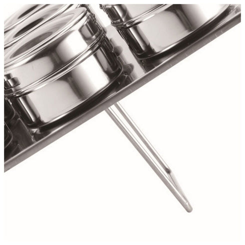 Set de Especieros Magnéticos Masterpro Q2475 50 g (10 Unidades) 23 x 23 x 5 cm (10 pcs)