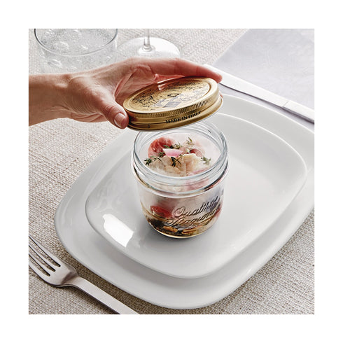 Tapa Bormioli Rocco Quattro Stagioni 2 Unidades Dorado Metal Ø 70 mm