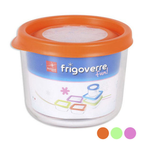 Fiambrera Redonda con Tapa Fun Bormioli (12 x 9,9 cm)