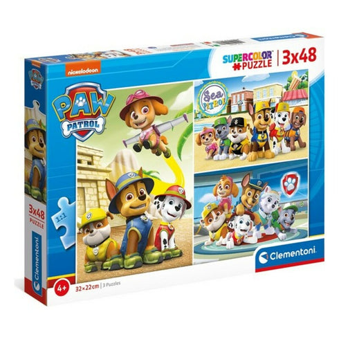 Puzzle Infantil Clementoni Paw Patrol (3 x 48 pcs)