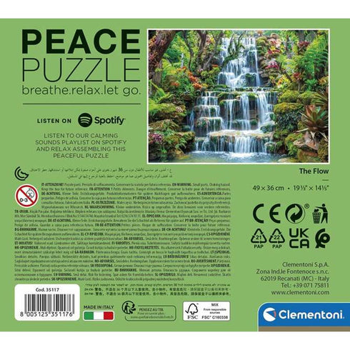 Puzzle Clementoni The Flow 500 Piezas 49 x 36 cm