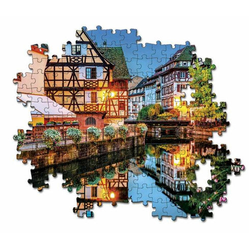 Puzzle Clementoni Strasbourg Old Town 500 Piezas