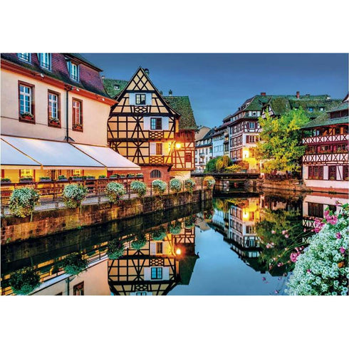 Puzzle Clementoni Strasbourg Old Town 500 Piezas
