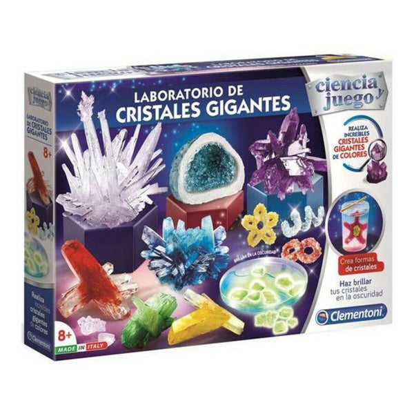 Juego de Ciencia Clementoni Giant Crystal Laboratory (ES) (7 x 45 x 31 cm)