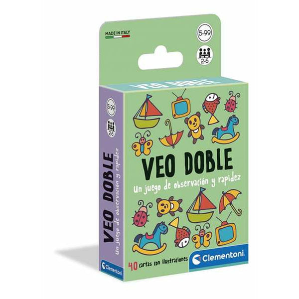Juego Educativo Clementoni Veo Doble 8,5 x 14,5 x 3 cm