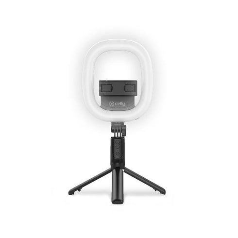 Aro de Luz Selfie con Trípode y Mando Celly CLICKRINGBTBK