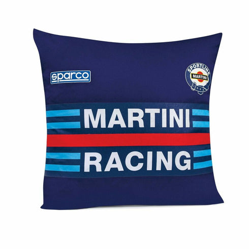 Cojín Sparco Martini Racing Azul 40 x 40 cm
