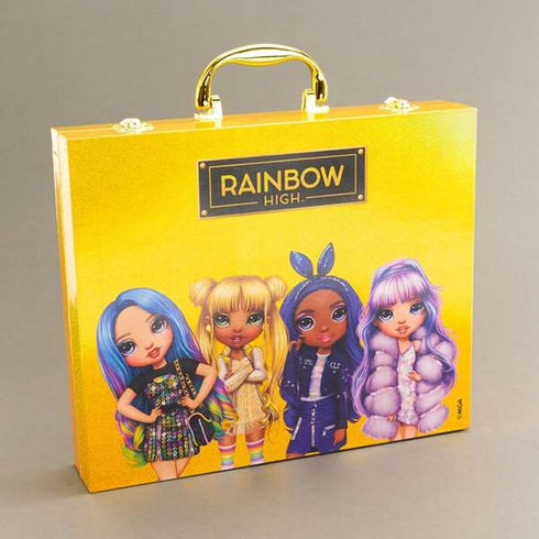 Set de Maquillaje Infantil Nice Rainbow High Maletín