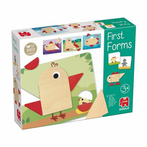 Puzzle Infantil de Madera Goula First Forms 7 Piezas