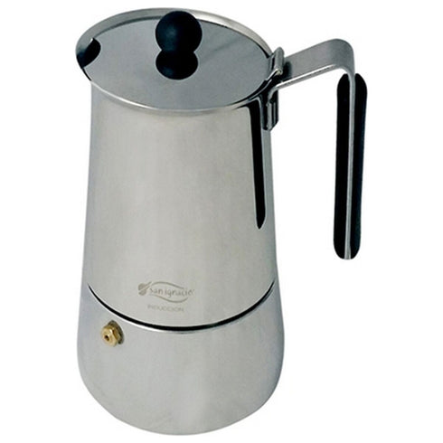 Cafetera Italiana San Ignacio Milan sg1781 Acero Inoxidable (4 Tazas)