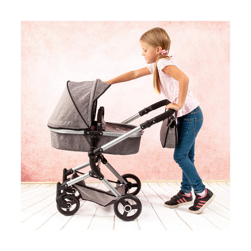 Carrito para Muñecas Reig Combi Neo Pro Gris