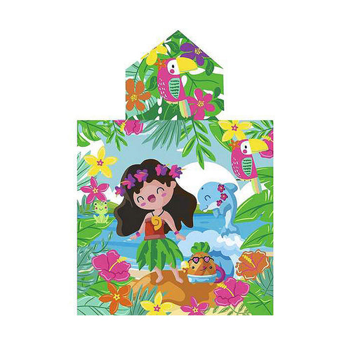 Poncho Secaneta Luanna Estampado 60 x 120 cm