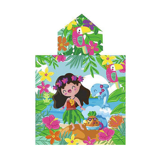 Poncho Secaneta Luanna Estampado 60 x 120 cm