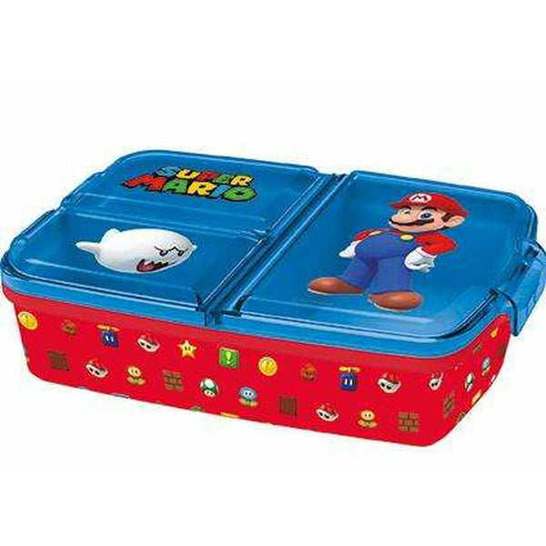 Fiambrera de Compartimentos Super Mario 21420 (6,7 x 16,5 x 19,5 cm)