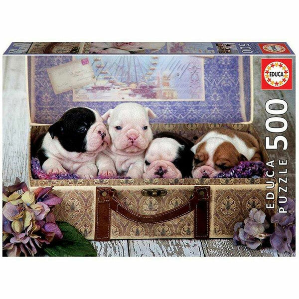 Puzzle Educa 500 Piezas Cachorros