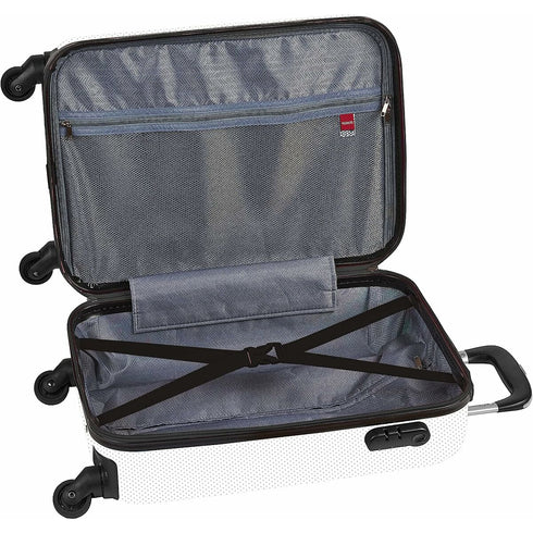 Maleta de Cabina Safta Snoopy Blanco 34,5 x 20 x 55 cm