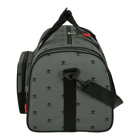 Bolsa de Deporte BlackFit8 Skull Negro Gris 55 x 26 x 27 cm