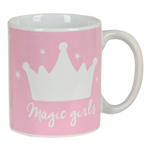 Taza Mug Moos Magic girls Cerámica Rosa (350 ml)