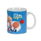 Taza Mug Cleo & Cuquin Good night Cerámica Azul (350 ml)
