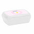 Fiambrera para Sandwich Safta Flor Plástico Rosa Blanco (17 x 6 x 14 cm)