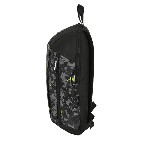 Mochila Casual Kelme Jungle Negro Gris Lima 10 L