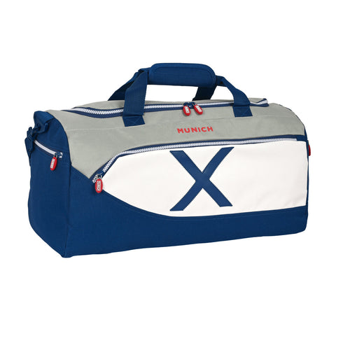 Bolsa de Deporte Munich College Gris (50 x 25 x 25 cm)