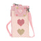 Monedero Glow Lab Hearts Funda para Móvil Rosa
