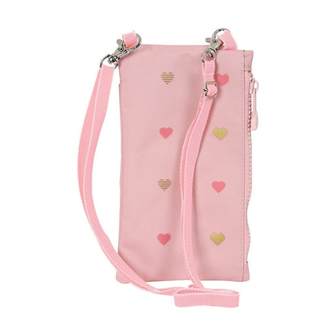 Monedero Glow Lab Hearts Funda para Móvil Rosa