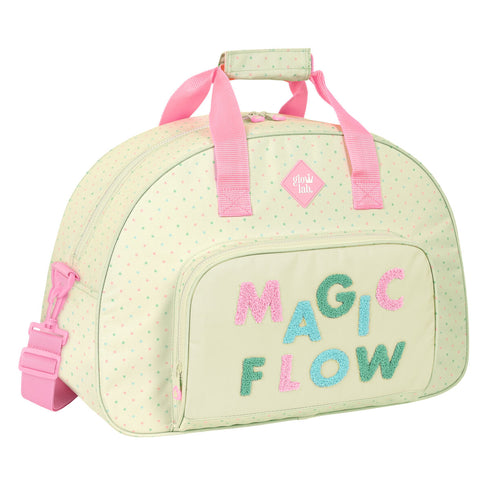 Bolsa de Deporte Glow Lab Magic flow Beige (48 x 33 x 21 cm)