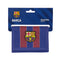 Cartera F.C. Barcelona Rojo Azul marino 12.5 x 9.5 x 1 cm