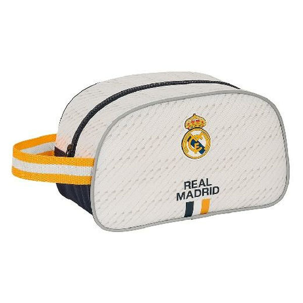 Neceser REAL MADRID Safta 1ª EQUIP. 23/24 Blanco 26 x 12 x 15 cm