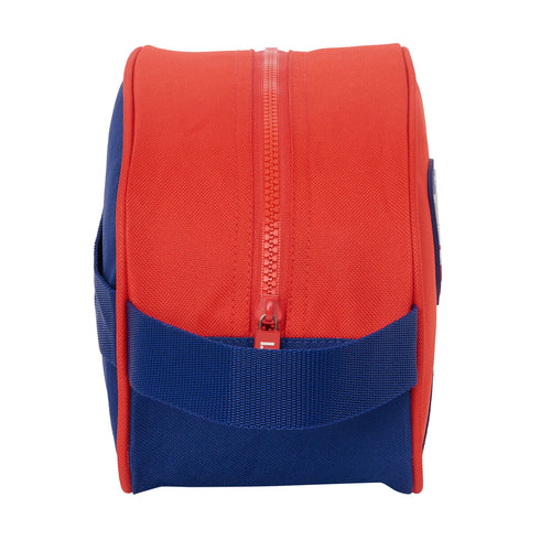 Neceser Escolar Atlético Madrid Azul Rojo Deportivo 26 x 15 x 12 cm
